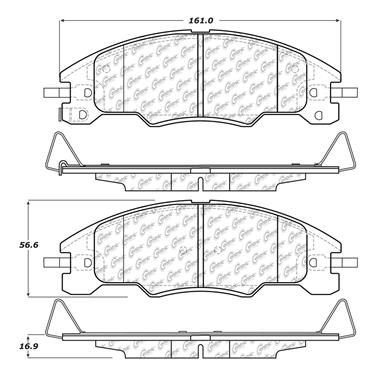 Disc Brake Pad Set CE 102.13390