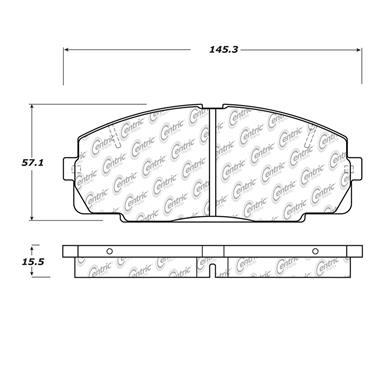 Disc Brake Pad Set CE 102.13440