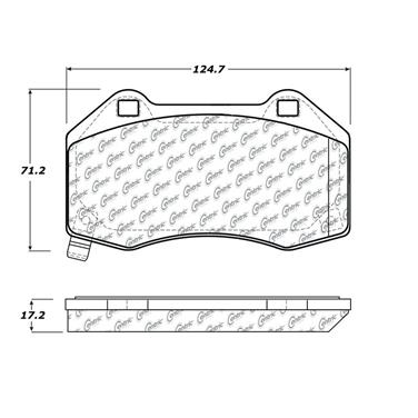 Disc Brake Pad Set CE 102.13790