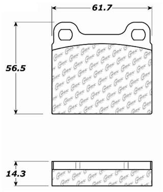 Disc Brake Pad Set CE 103.00310