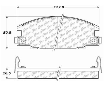 Disc Brake Pad Set CE 103.03630