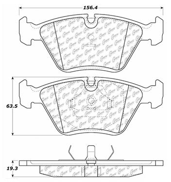 Disc Brake Pad Set CE 103.03940