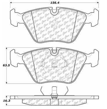 Disc Brake Pad Set CE 103.03941