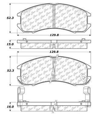 Disc Brake Pad Set CE 103.03990