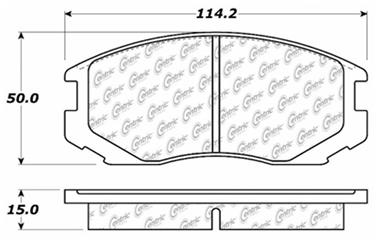 Disc Brake Pad Set CE 103.06020