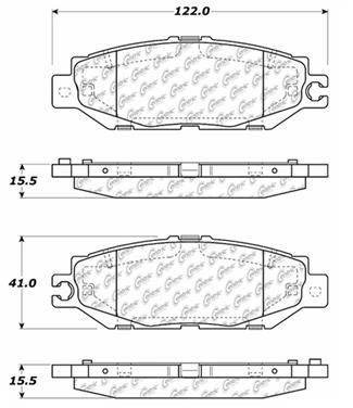 Disc Brake Pad Set CE 103.06130