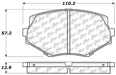 Disc Brake Pad Set CE 103.06350