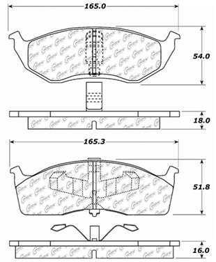 Disc Brake Pad Set CE 103.06420