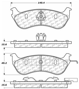 Disc Brake Pad Set CE 103.06900