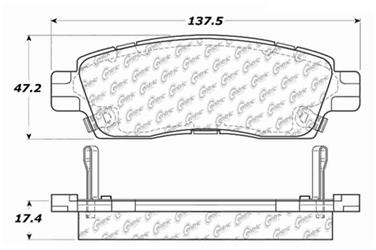 Disc Brake Pad Set CE 103.08830