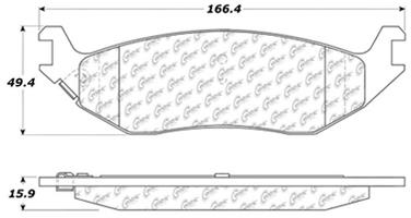 Disc Brake Pad Set CE 103.08980