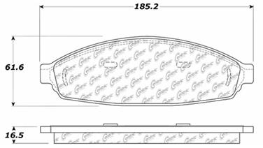 Disc Brake Pad Set CE 103.09310