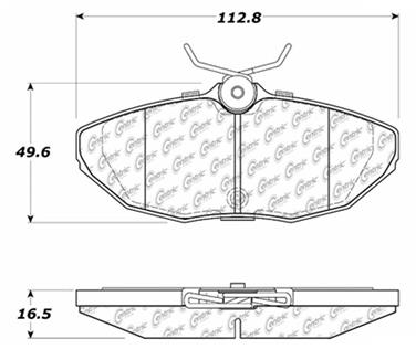 Disc Brake Pad Set CE 103.09440