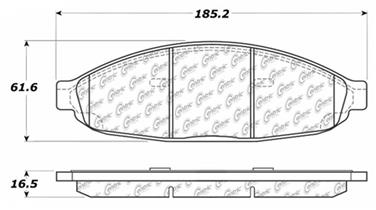 Disc Brake Pad Set CE 103.09970