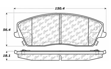 Disc Brake Pad Set CE 103.10560