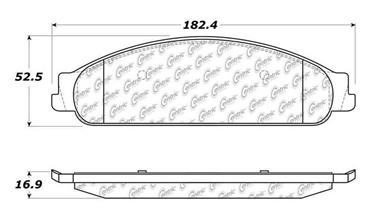 Disc Brake Pad Set CE 103.10700