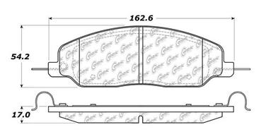 Disc Brake Pad Set CE 103.10810