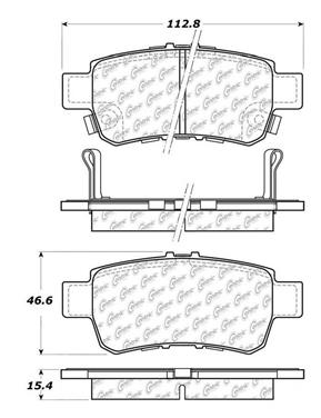 Disc Brake Pad Set CE 103.10880