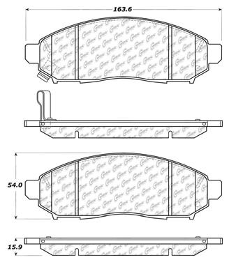 Disc Brake Pad Set CE 103.10940