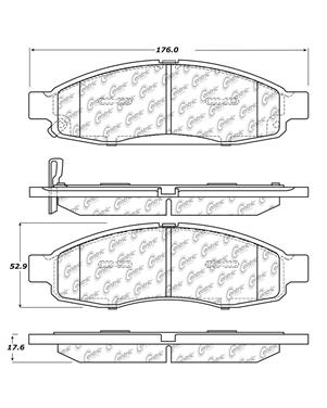 Disc Brake Pad Set CE 103.11830