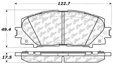 Disc Brake Pad Set CE 103.11840