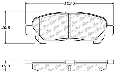 Disc Brake Pad Set CE 103.13250