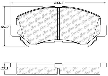 Disc Brake Pad Set CE 103.13380