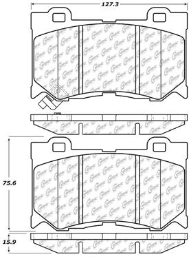 Disc Brake Pad Set CE 103.13460