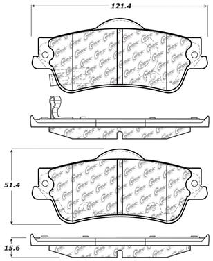 Disc Brake Pad Set CE 103.13520