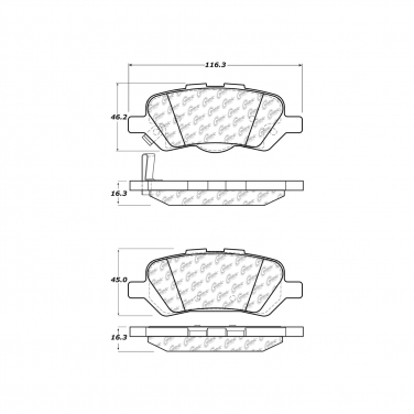 Disc Brake Pad Set CE 103.14020