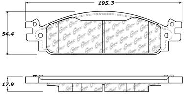 Disc Brake Pad Set CE 103.15080