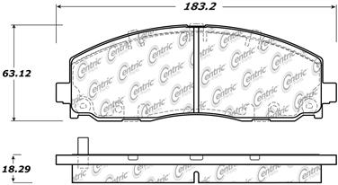 Disc Brake Pad Set CE 103.15890