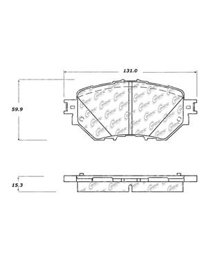 Disc Brake Pad Set CE 103.17590