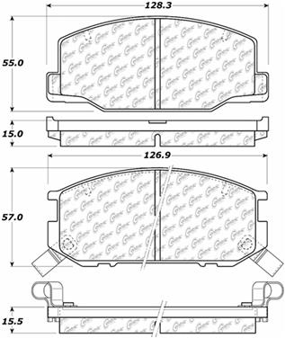 Disc Brake Pad Set CE 104.05270