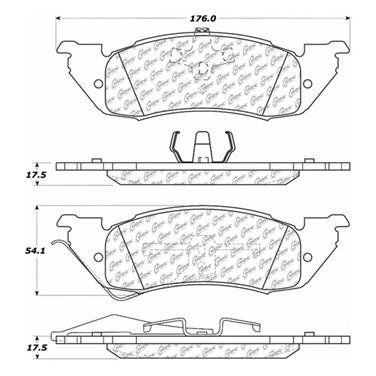 Disc Brake Pad Set CE 104.05291