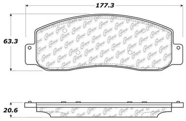 Disc Brake Pad Set CE 104.10690