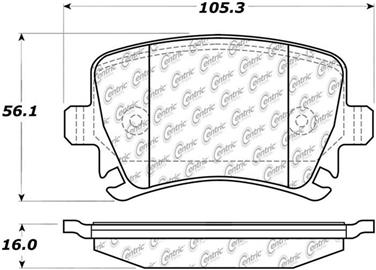 Disc Brake Pad Set CE 104.11081