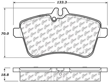 Disc Brake Pad Set CE 104.13570