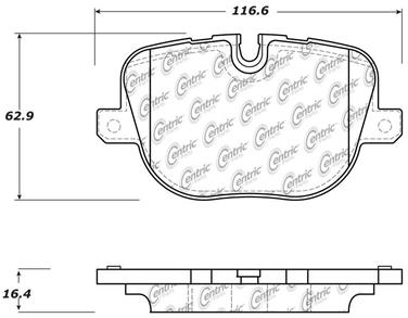 Disc Brake Pad Set CE 104.14270