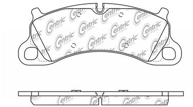 Disc Brake Pad Set CE 104.16640