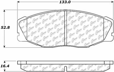 Disc Brake Pad Set CE 105.06040