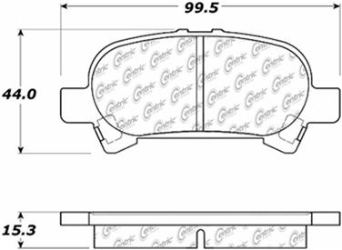 Disc Brake Pad Set CE 105.08280