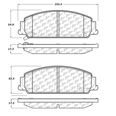 Disc Brake Pad Set CE 105.13510