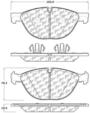 Disc Brake Pad Set CE 105.13810