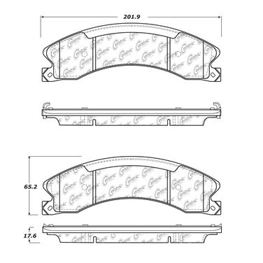 Disc Brake Pad Set CE 105.15651