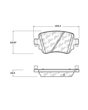 Disc Brake Pad Set CE 105.17790