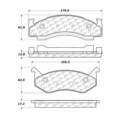 Disc Brake Pad Set CE 106.01230