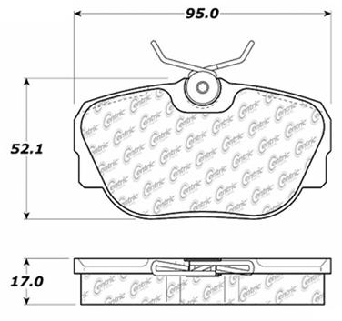 Disc Brake Pad Set CE 106.04930