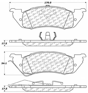 Disc Brake Pad Set CE 106.05290