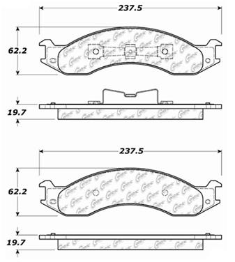 Disc Brake Pad Set CE 106.05570